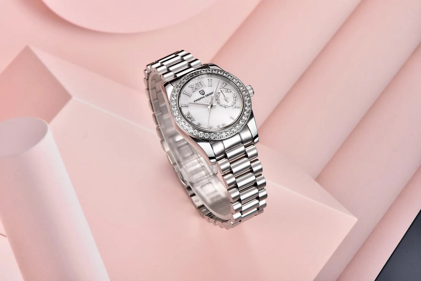 PAGANI DESIGN 2023 New 32 MM Women's Wristwatch Luxury Quartz Watch Waterproof , Sapphire Watch