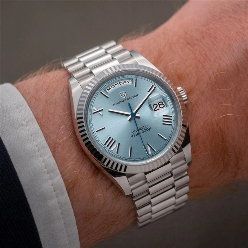 2022 PAGANI DESIGN Watches Luxury Automatic Watch Men Sapphire Glass Mechanical Wristwatch Men 10Bar Waterproof